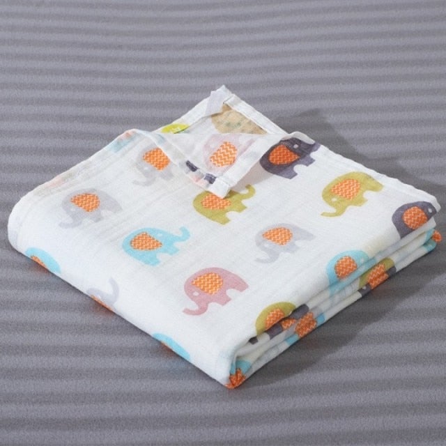 100% Cotton Baby Muslin Multipack Wraps Blanket & Swaddling Best Nappy Bags