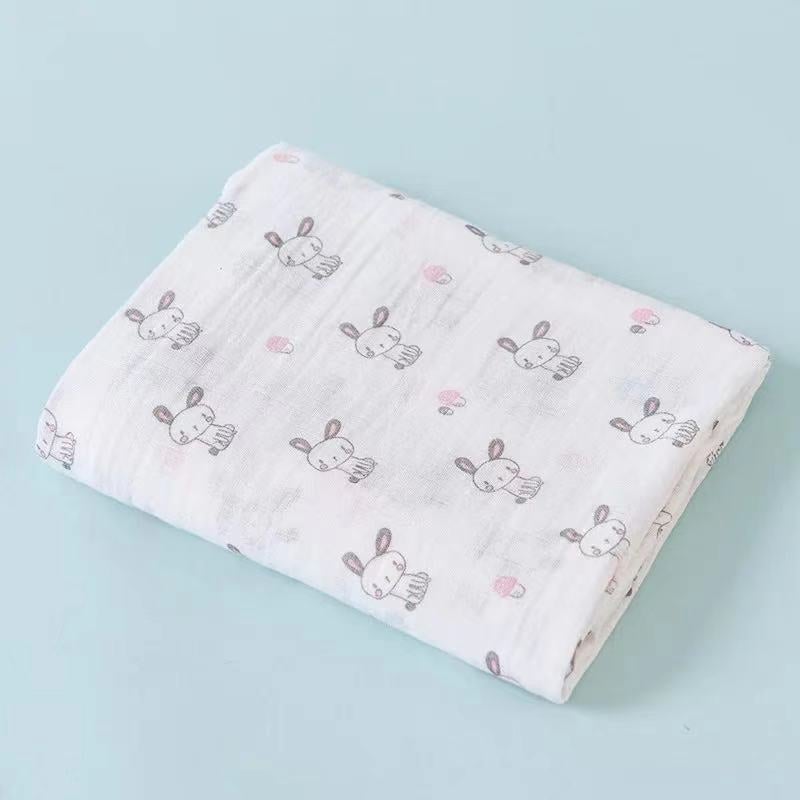 100% Cotton Baby Muslin Multipack Wraps Blanket & Swaddling Best Nappy Bags
