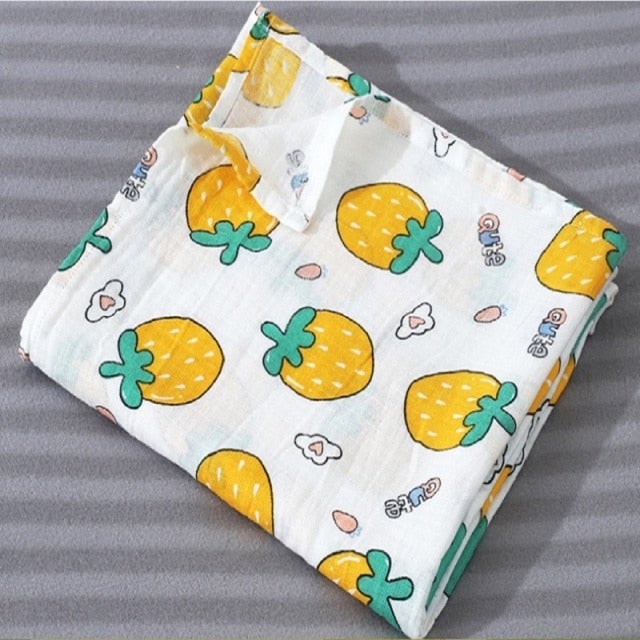 100% Cotton Baby Muslin Multipack Wraps Blanket & Swaddling Best Nappy Bags