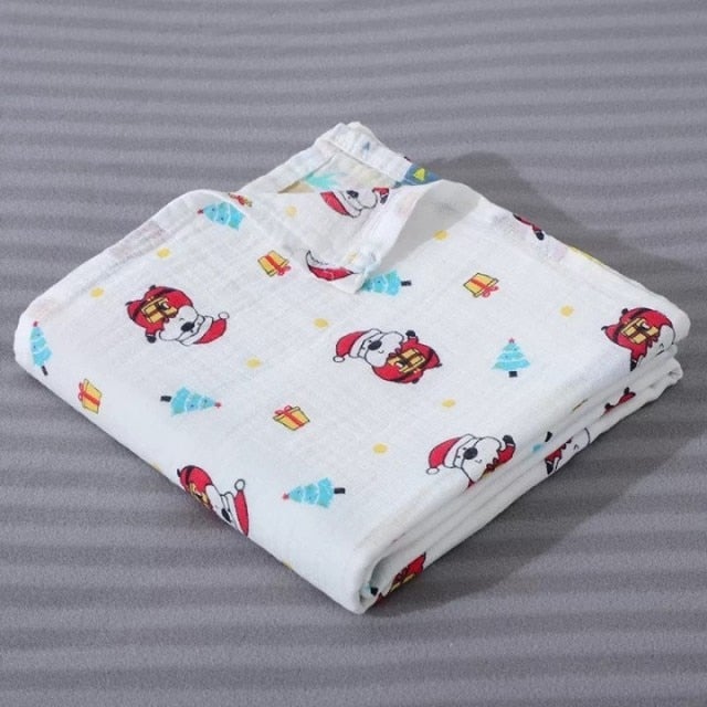 100% Cotton Baby Muslin Multipack Wraps Blanket & Swaddling Best Nappy Bags