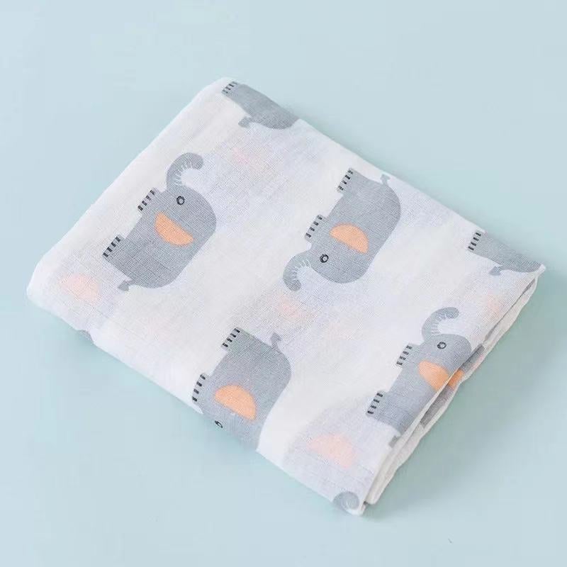 100% Cotton Baby Muslin Multipack Wraps Blanket & Swaddling Best Nappy Bags