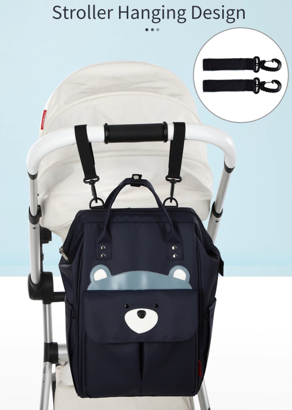 Animal Collection Waterproof Nappy Backpack Diaper Bags Best Nappy Bags