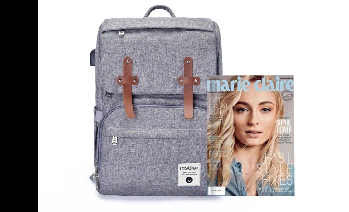 Front Straps Style Waterproof Nappy Backpack Diaper Bags Best Nappy Bags