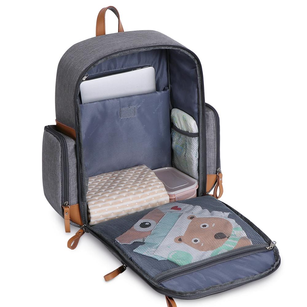 LAND Multifunction Waterproof Nappy Bag Backpack Diaper Bags Best Nappy Bags