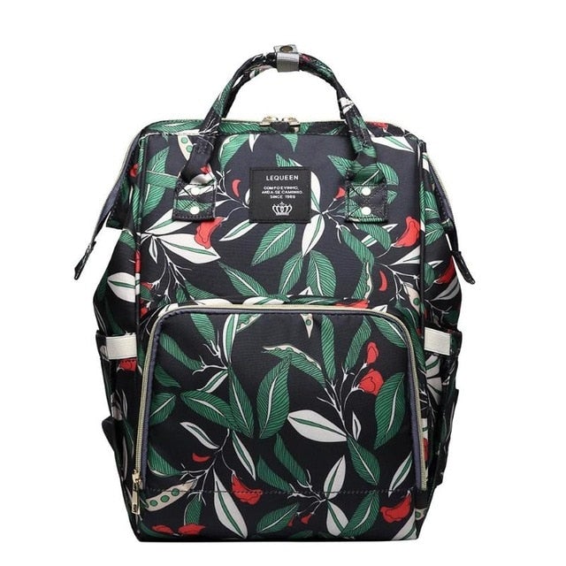 Nappy Bag Backpack Diaper Bags Best Nappy Bags Green Leaf
