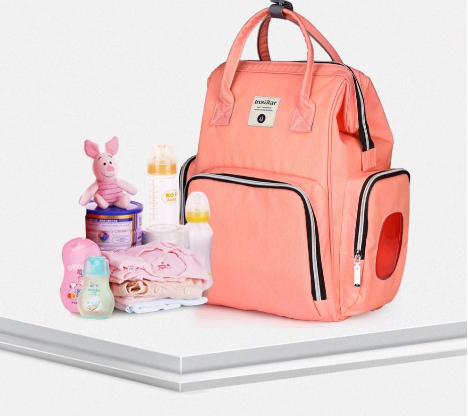 Side Pocket Style Waterproof Nappy Backpack Diaper Bags Best Nappy Bags