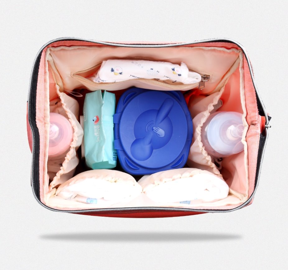 Side Pocket Style Waterproof Nappy Backpack Diaper Bags Best Nappy Bags