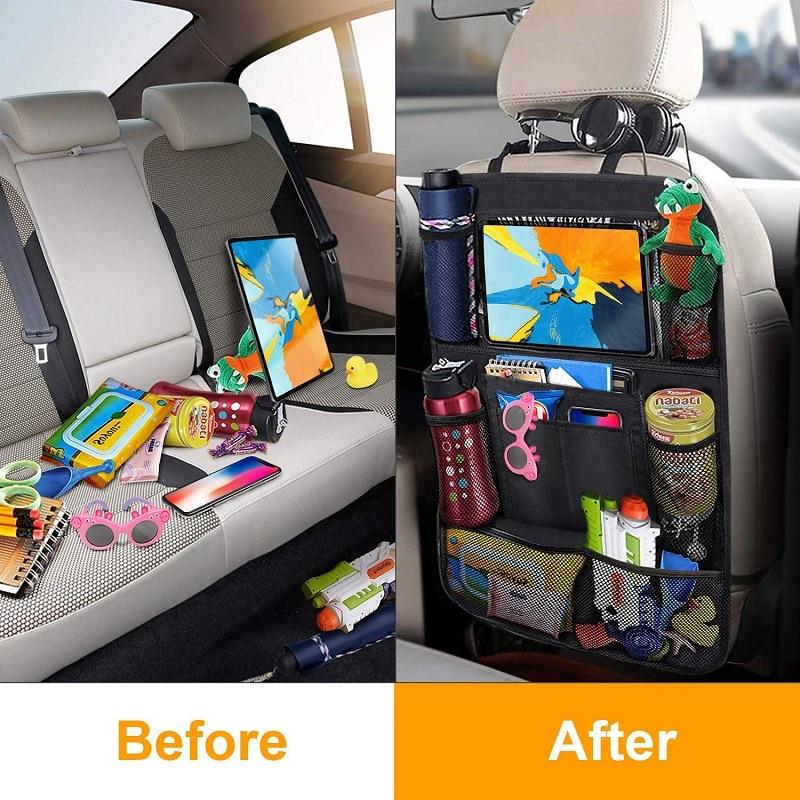 Universal Car Seat Organiser With Tablet Holder Vehicle Organizers Best Nappy Bags