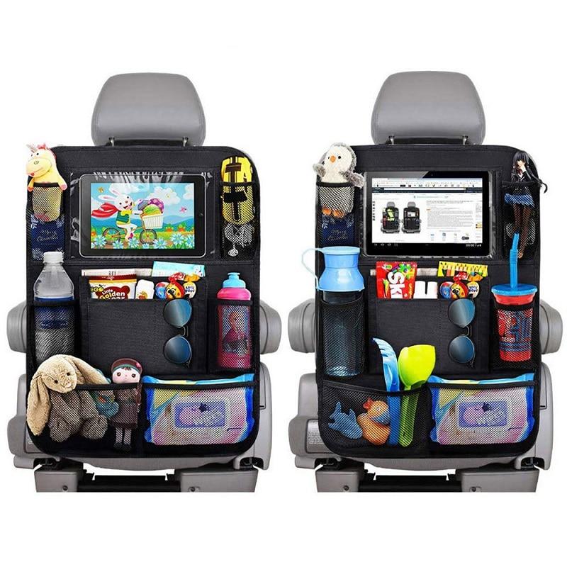 Universal Car Seat Organiser With Tablet Holder Vehicle Organizers Best Nappy Bags