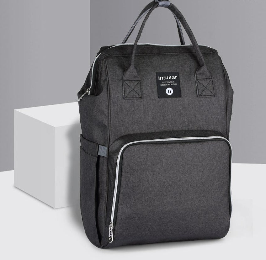 Waterproof Nappy Backpack Diaper Bags Best Nappy Bags Black