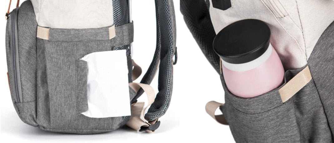 Waterproof Nappy Bag Backpack With Bottle Warmer! Diaper Bags Best Nappy Bags