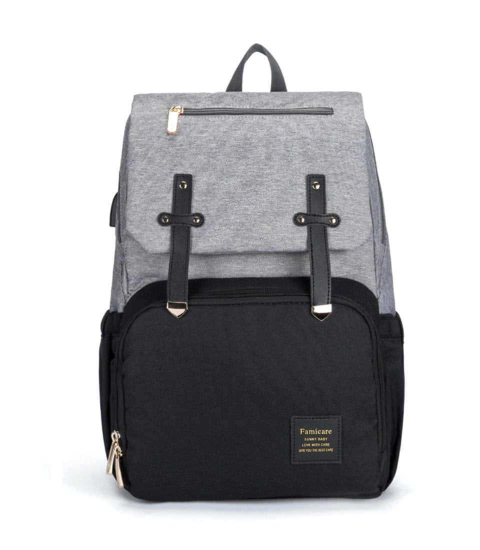 Waterproof Nappy Bag Backpack With Bottle Warmer! Diaper Bags Best Nappy Bags