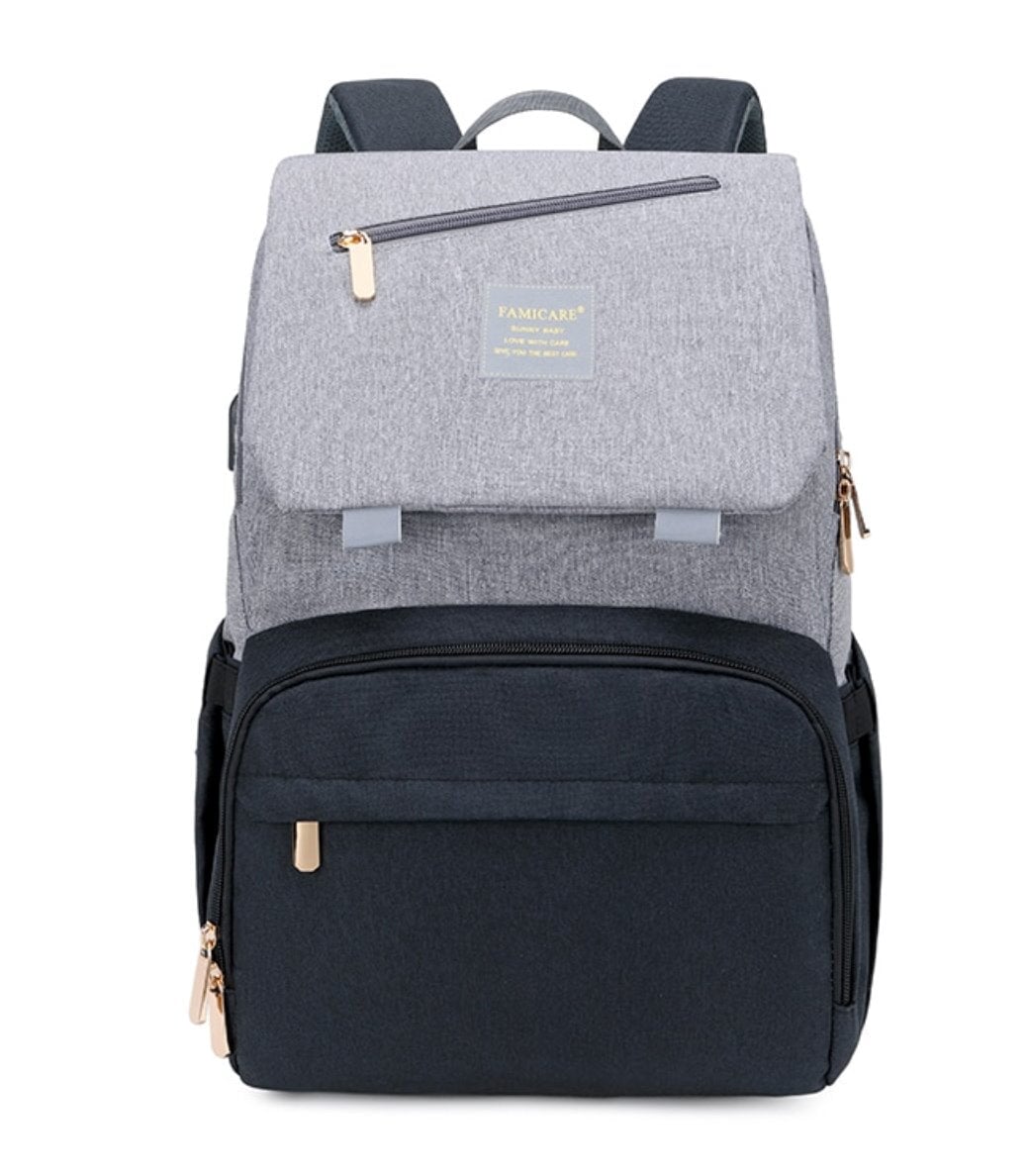 Waterproof Nappy Bag Backpack With Bottle Warmer! Diaper Bags Best Nappy Bags