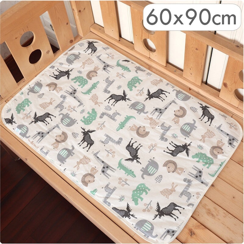 Waterproof Washable Baby Changing Mats Changing Pads & Covers BestNappyBags 60x90cm Deer
