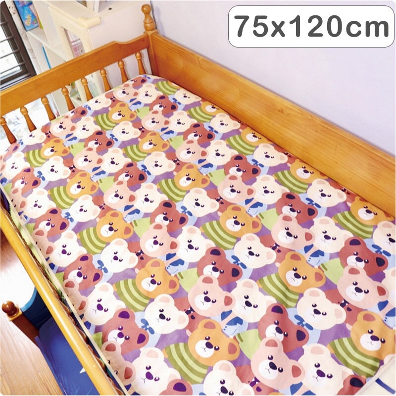 Waterproof Washable Baby Changing Mats Changing Pads & Covers BestNappyBags 75x120cm Striped Bear