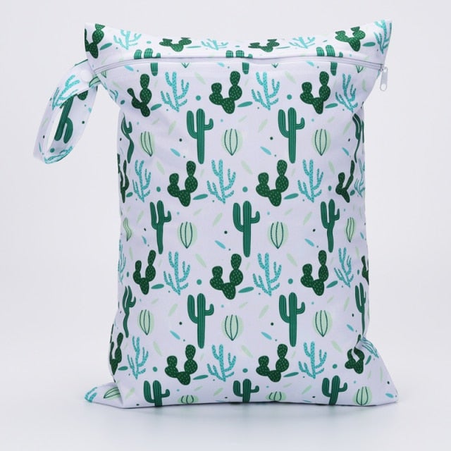 Waterproof Wet Nappies Bag Diaper Bags Best Nappy Bags Cactus