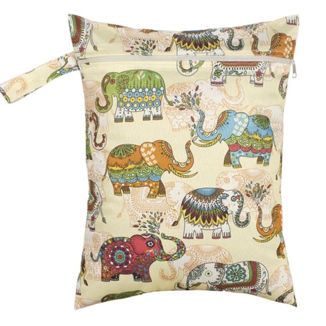 Waterproof Wet Nappies Bag Diaper Bags Best Nappy Bags Elephant