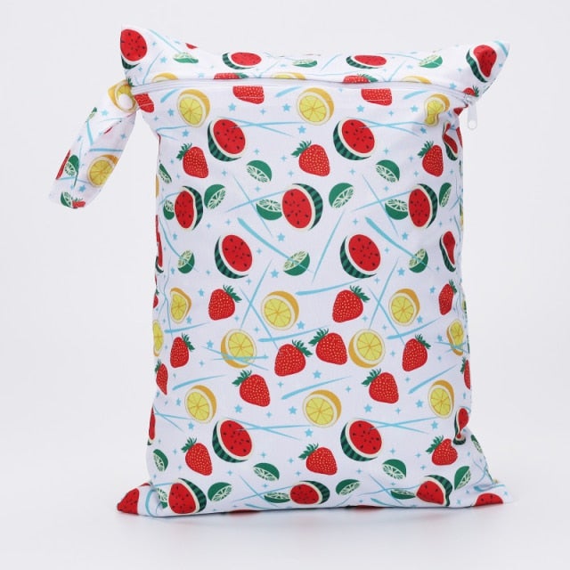 Waterproof Wet Nappies Bag Diaper Bags Best Nappy Bags Watermelon