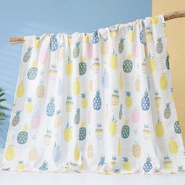 100% Cotton Baby Muslin Multipack Wraps Blanket &amp; Swaddling Best Nappy Bags 