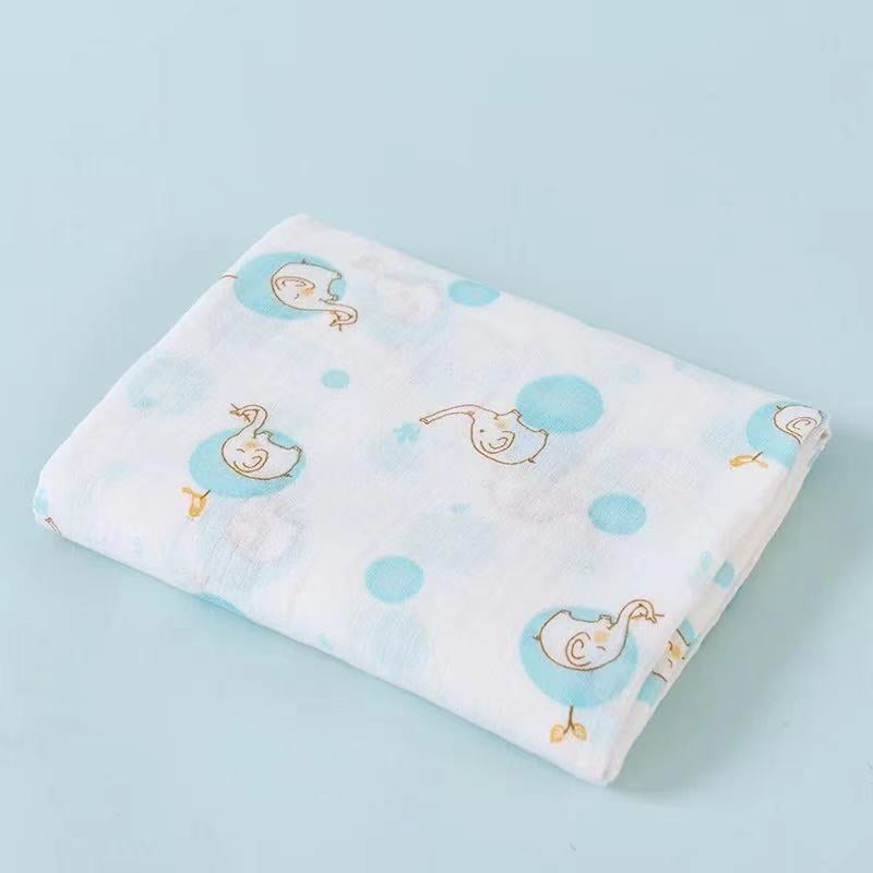 100% Cotton Baby Muslin Multipack Wraps Blanket & Swaddling Best Nappy Bags 