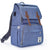 Front Straps Style Waterproof Nappy Backpack Diaper Bags Best Nappy Bags Denim Blue 