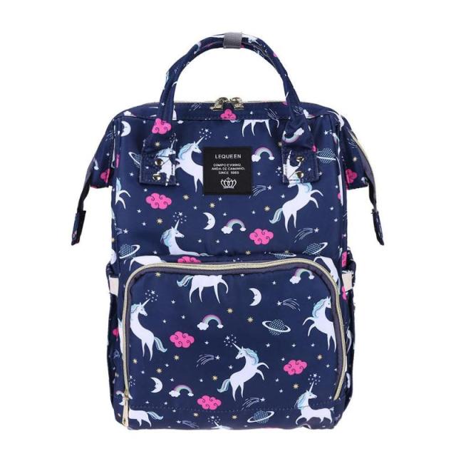 Nappy Bag Backpack Diaper Bags Best Nappy Bags Blue Animal 