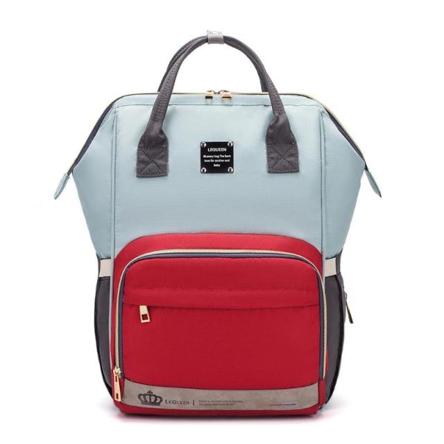 Nappy Bag Backpack Diaper Bags Best Nappy Bags Blue & Red 