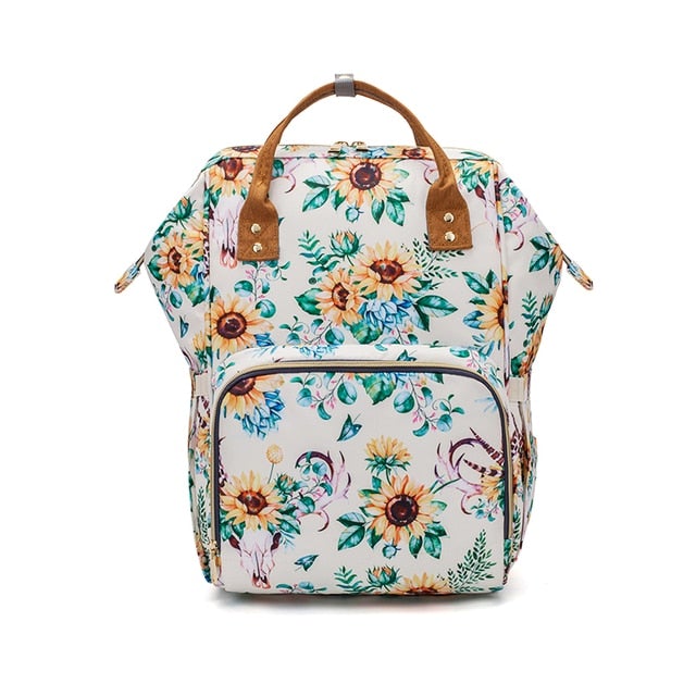 Nappy Bag Backpack Diaper Bags Best Nappy Bags Flower No.2 