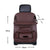 PU Leather Waterproof Universal Car Seat Organiser Vehicle Organizers Best Nappy Bags 