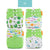 Reusable Cloth Nappies x4 Set Cloth Diaper Best Nappy Bags 