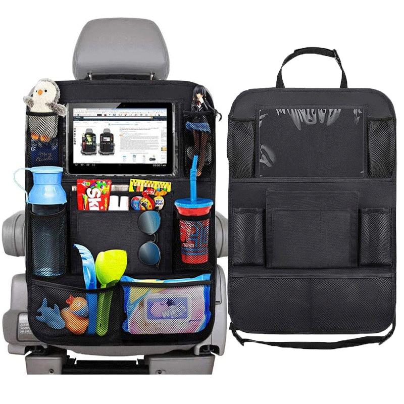 Universal Car Seat Organiser With Tablet Holder Vehicle Organizers Best Nappy Bags 