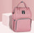 Waterproof Nappy Backpack Diaper Bags Best Nappy Bags Pink 