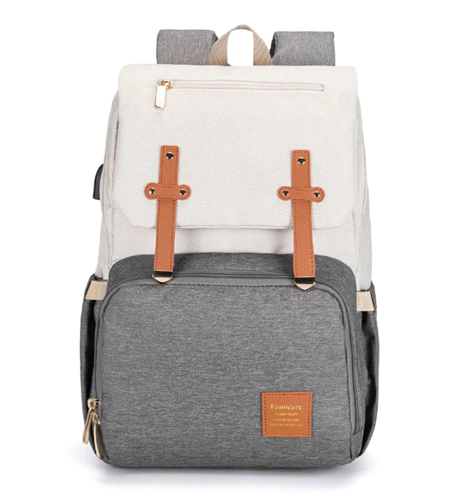 Waterproof Nappy Bag Backpack With Bottle Warmer! Diaper Bags Best Nappy Bags 