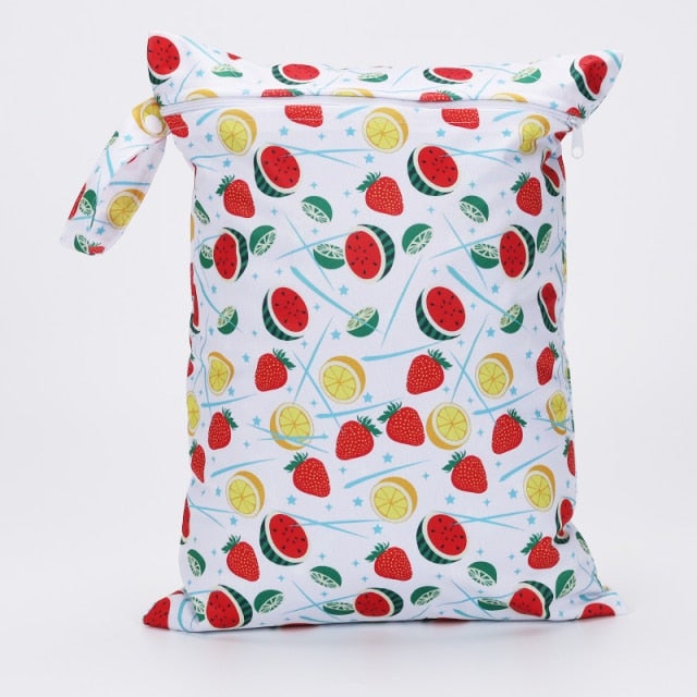 Waterproof Wet Nappies Bag Diaper Bags Best Nappy Bags Watermelon 